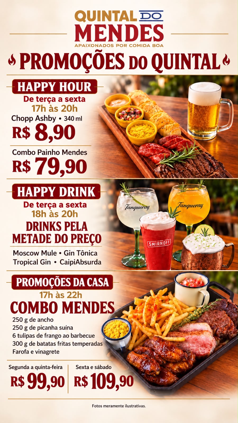 Promoção Quintal do Mendes